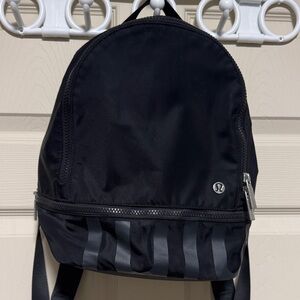 lululemon athletica Black and Gray Backpack